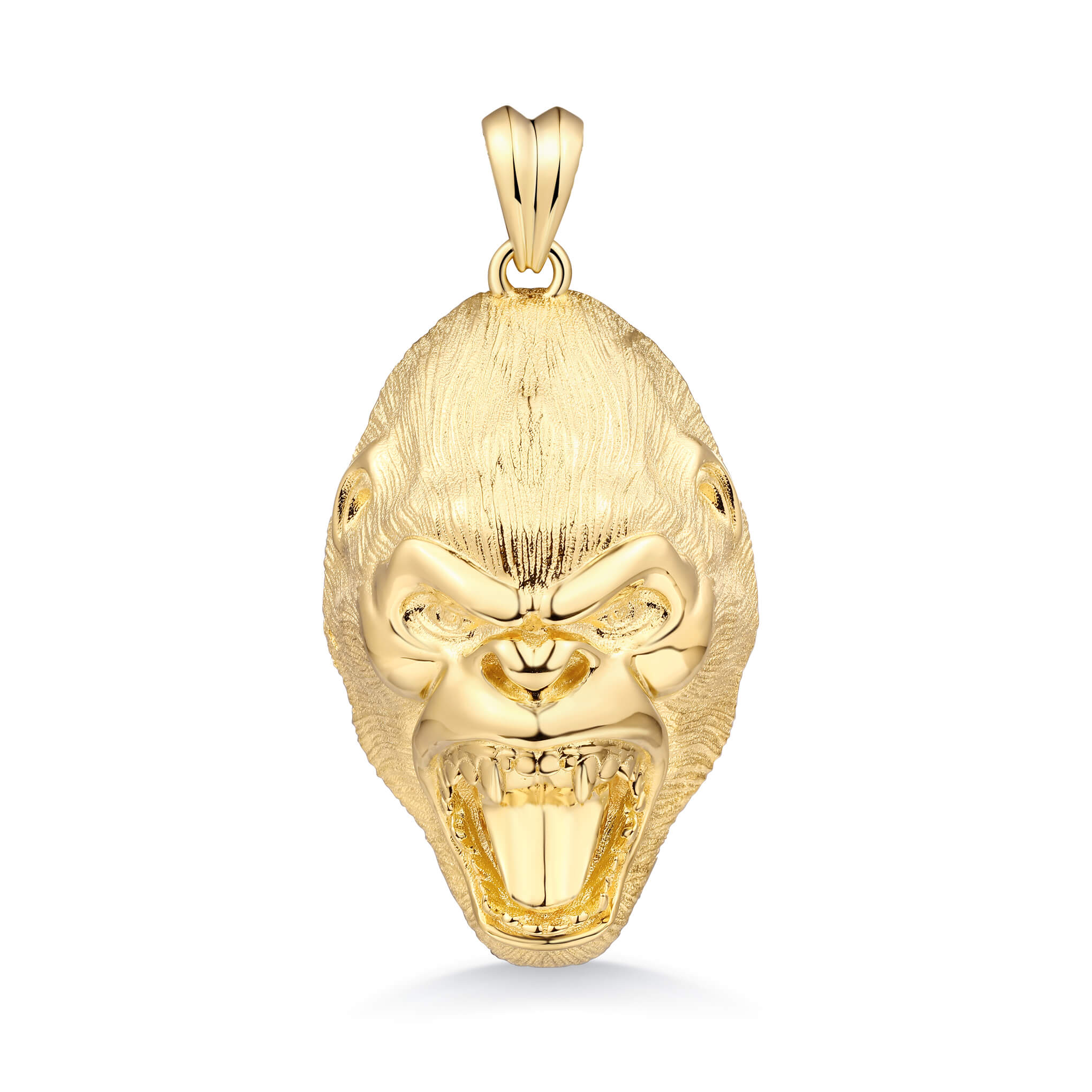 9ct MOISSANITE Real 925 Silver 14k Gold Plated Gorilla Pendant Ape Iced Out Pendant 14k Gold Vermeil Or 925 Silver Medium 1 75 9ct MOISSANITE Real 925 Silver 14k Gold Plated Gorilla Pendant Ape Iced Out Pendant 14k Gold Vermeil Or 925 Silver Medium 1 75