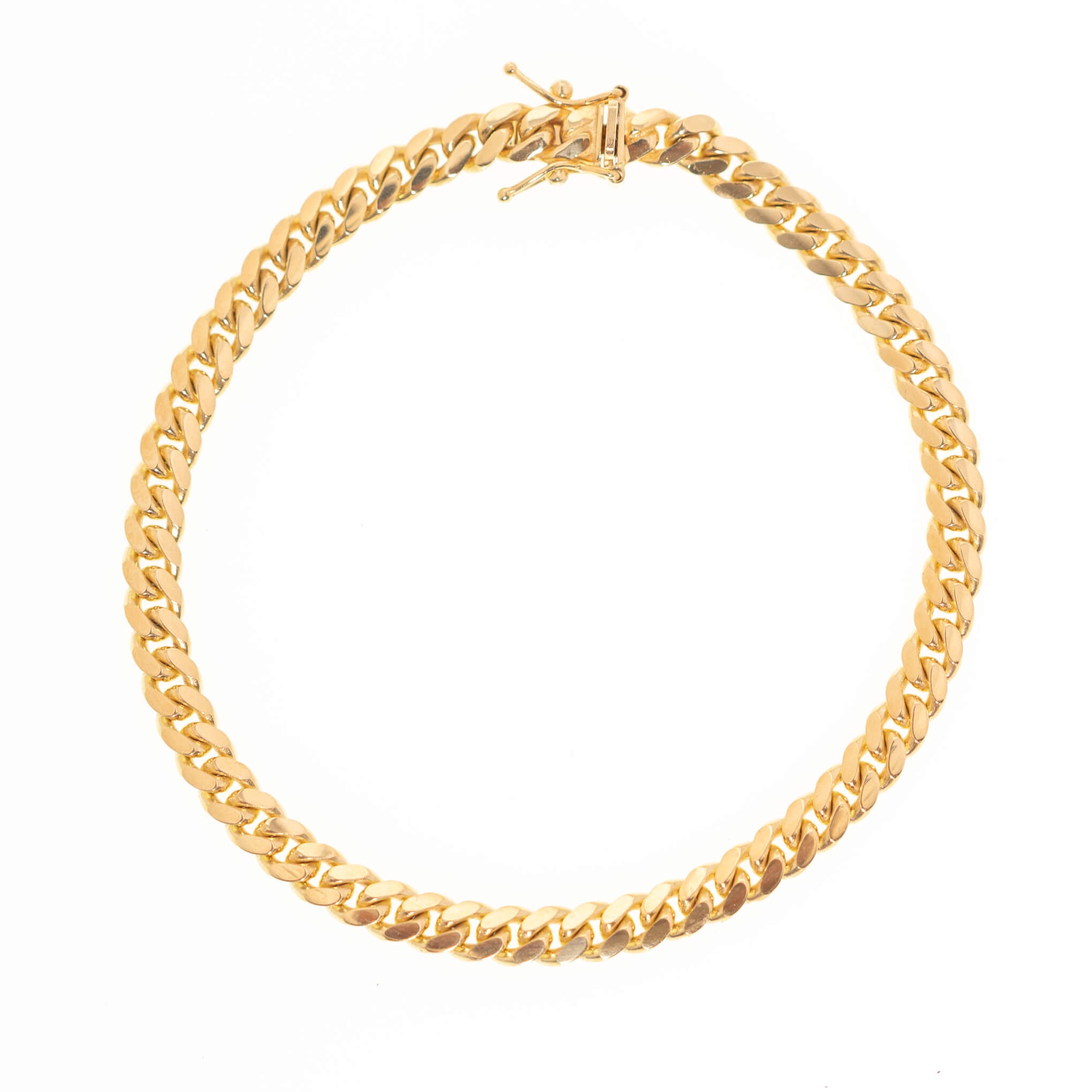 Miami Cuban Link Bracelet 5mm – Liry's Jewelry - Main Image