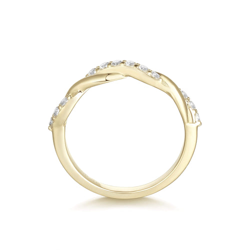 Divine Intertwined Ring