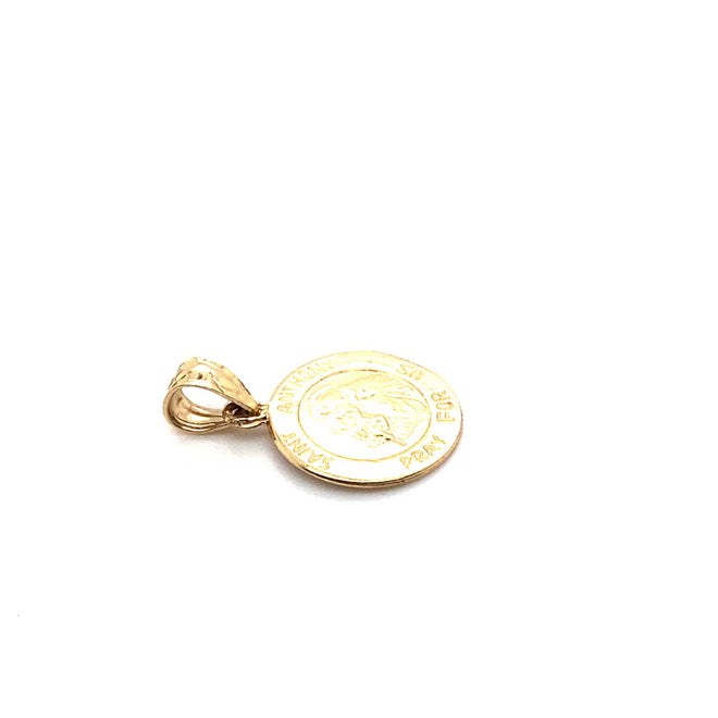 14k real gold st Antony charm 1.8g-pendant charm-lirysjewelry