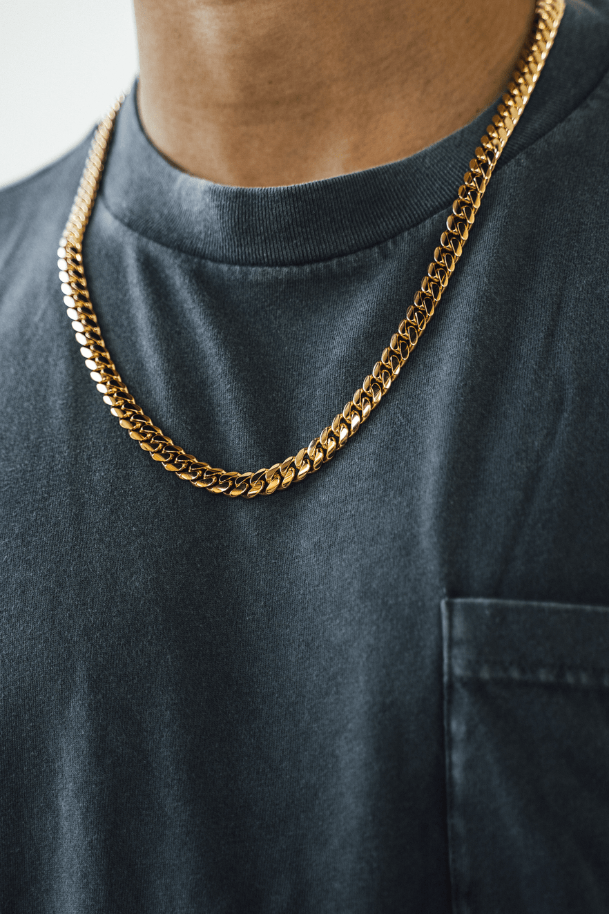 Gold Cuban link necklaces: A Timeless Accessory