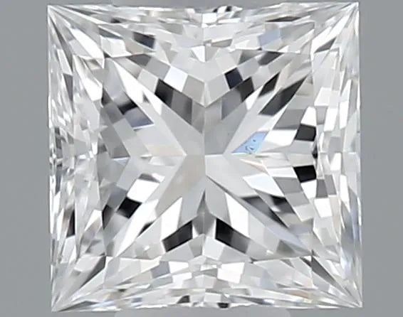 0.30ct Princess Natural Diamond (Colour E, Clarity VS2, GIA Certified)