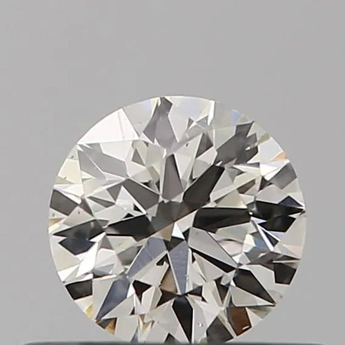 0.35ct Round Natural Diamond (Colour H, Clarity VS2, Cut EX, IGI Certified)