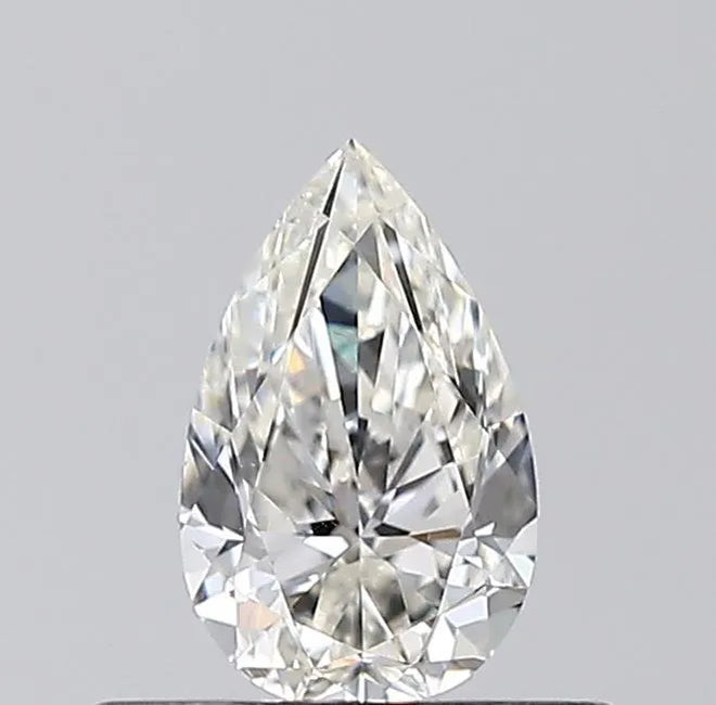 0.40ct Pear Natural Diamond (Colour H, Clarity VS2, GIA Certified)