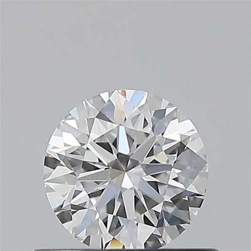 0.53ct Round Natural Diamond (Colour E, Clarity FL, Cut EX, GIA Certified)