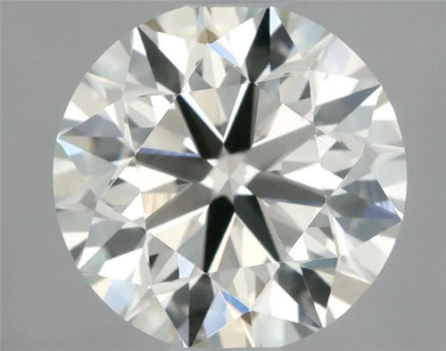 0.54ct Round Natural Diamond (Colour H, Clarity IF, Cut EX, IGI Certified)