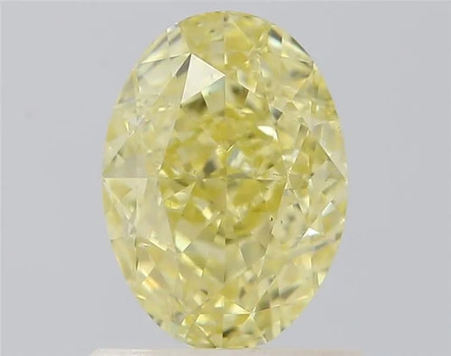 1.03ct Oval Natural Diamond (Colour Yellow, Clarity VS1, Cut VG, IGI Certified)