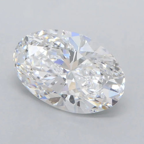 1.84ct Oval Lab Grown Diamond (Colour D, Clarity FL, IGI Certified)