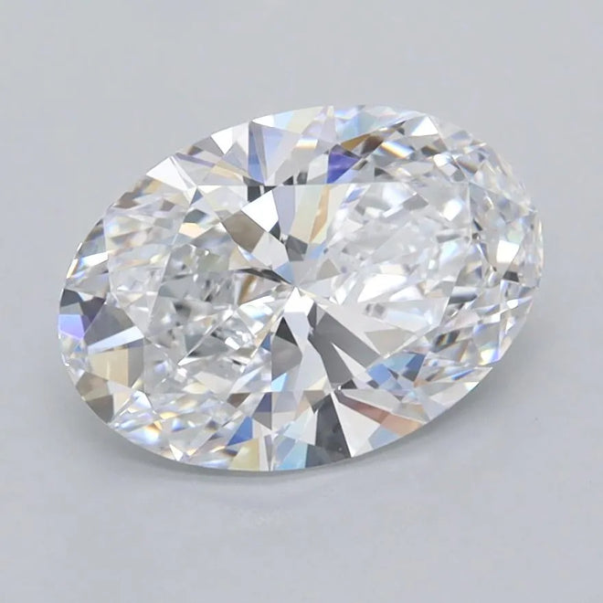1.84ct Oval Lab Grown Diamond (Colour D, Clarity FL, IGI Certified)