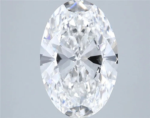 4.00ct Oval Lab Grown Diamond (Colour E, Clarity VVS1, GIA Certified)