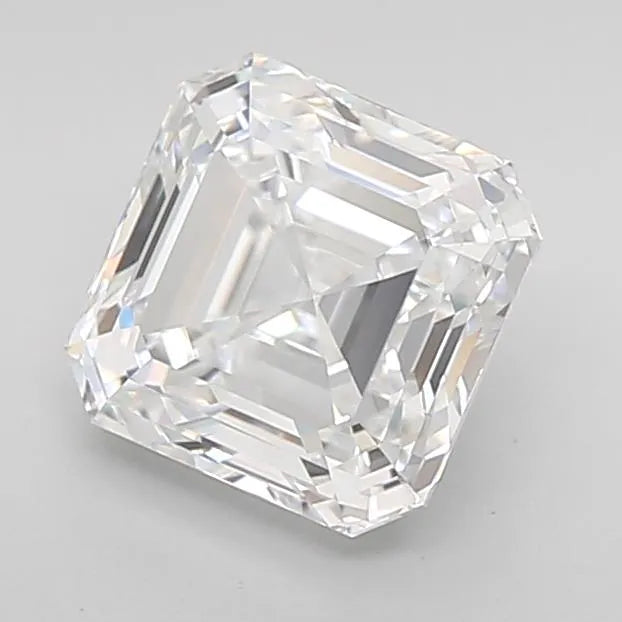 2.00ct Asscher Lab Grown Diamond (Colour D, Clarity IF, Cut EX, IGI Certified)