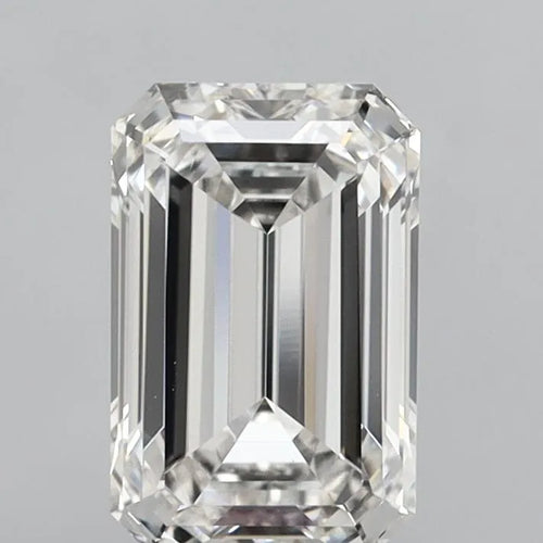 2.00ct Emerald Lab Grown Diamond (Colour G, Clarity VVS2, IGI Certified)