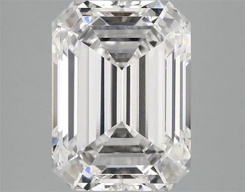 2.08ct Emerald Lab Grown Diamond (Colour F, Clarity VVS2, IGI Certified)