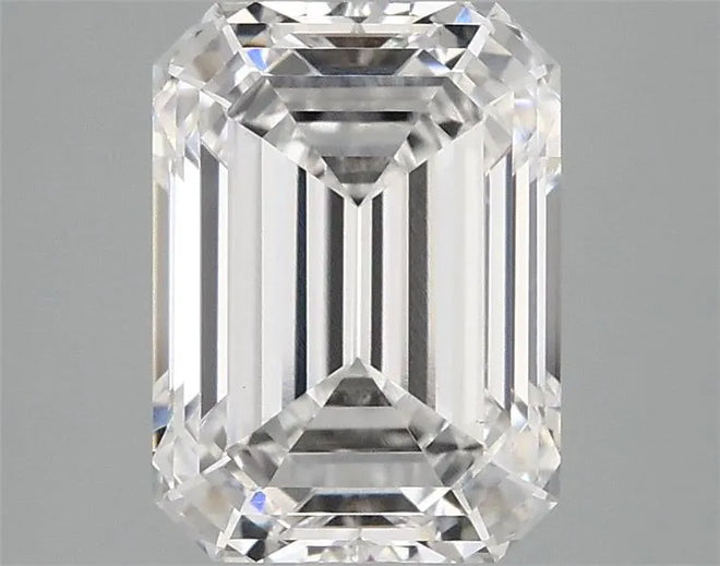 2.08ct Emerald Lab Grown Diamond (Colour F, Clarity VVS2, IGI Certified)