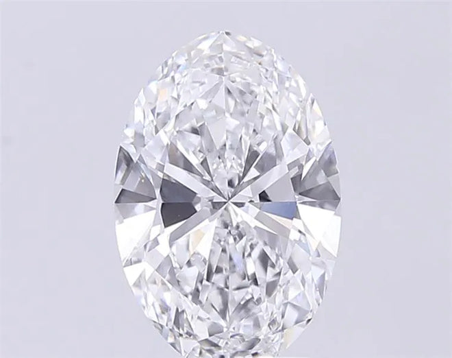 2.73ct Oval Lab Grown Diamond (Colour D, Clarity VS1, IGI Certified)