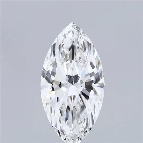 2.87ct Marquise Lab Grown Diamond (Colour D, Clarity VVS2, IGI Certified)