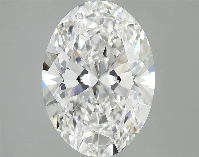 2.87ct Oval Lab Grown Diamond (Colour D, Clarity VS1, IGI Certified)