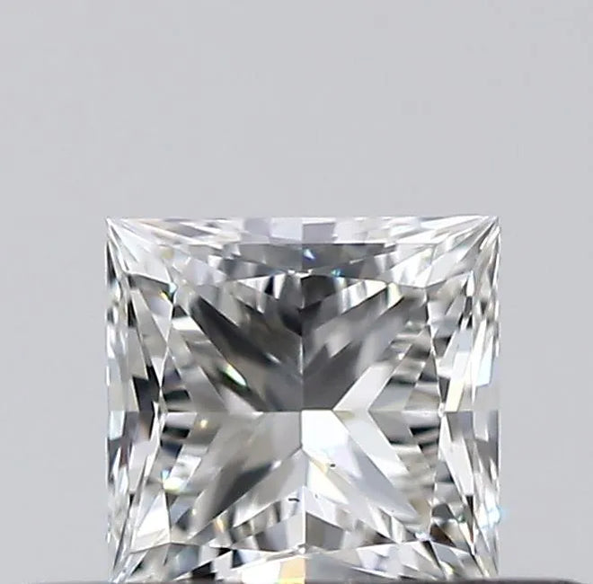 0.31ct Princess Natural Diamond (Colour H, Clarity VS2, GIA Certified)