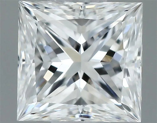 0.31ct Princess Natural Diamond (Colour E, Clarity VVS2, GIA Certified)