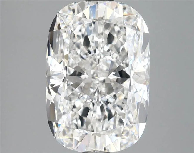3.14ct Cushion modified Lab Grown Diamond (Colour D, Clarity VVS2, IGI Certified)