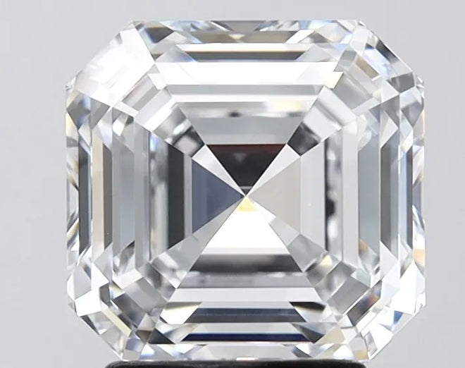 3.04ct Asscher Lab Grown Diamond (Colour E, Clarity VVS1, IGI Certified)