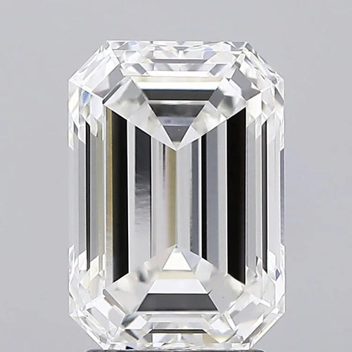 3.04ct Emerald Lab Grown Diamond (Colour G, Clarity VS1, IGI Certified)