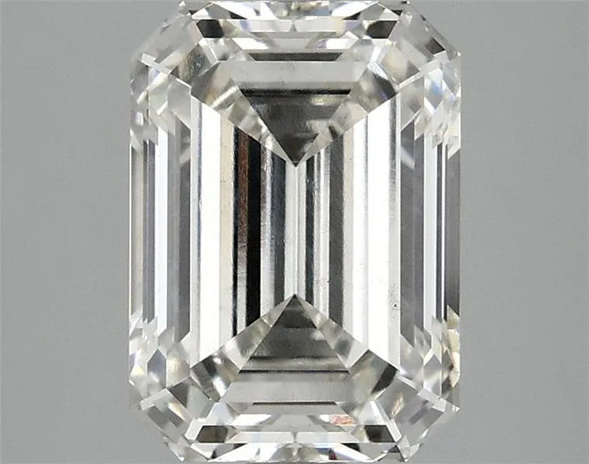 3.04ct Emerald Lab Grown Diamond (Colour H, Clarity VS2, IGI Certified)