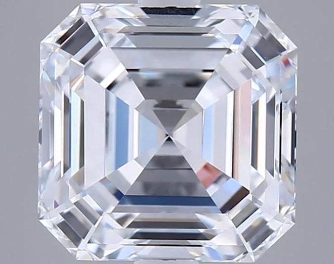 3.80ct Asscher Lab Grown Diamond (Colour E, Clarity VVS2, IGI Certified)