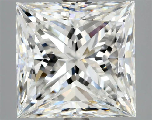 5.01ct Princess Natural Diamond (Colour F, Clarity VS1, GIA Certified)
