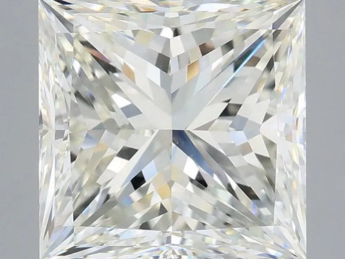 5.01ct Princess Natural Diamond (Colour I, Clarity VVS2, Cut VG, IGI Certified)