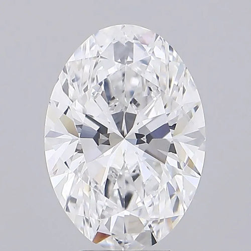 5.04ct Oval Lab Grown Diamond (Colour E, Clarity VVS1, IGI Certified)