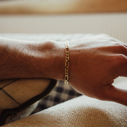 Hollow Gold Figaro Bracelets