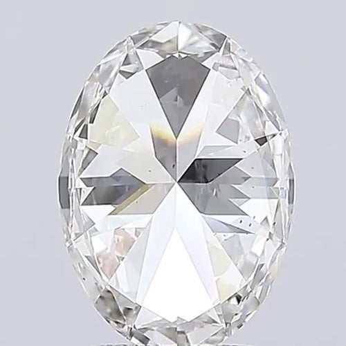 3.02ct Oval Lab Grown Diamond (Colour G, Clarity VS2, IGI Certified)