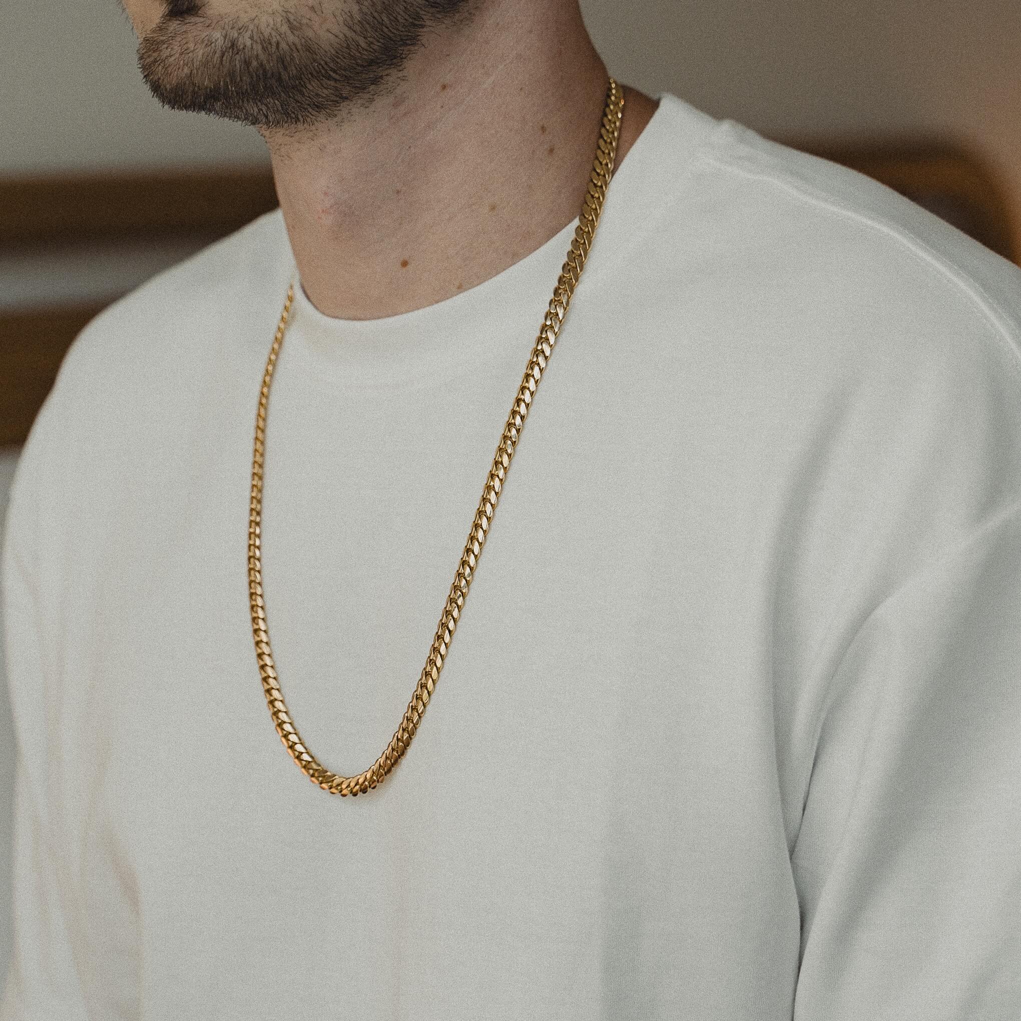 Miami Cuban Link Chain - 6MM - Gold | Lirys Jewelry – Liry's Jewelry