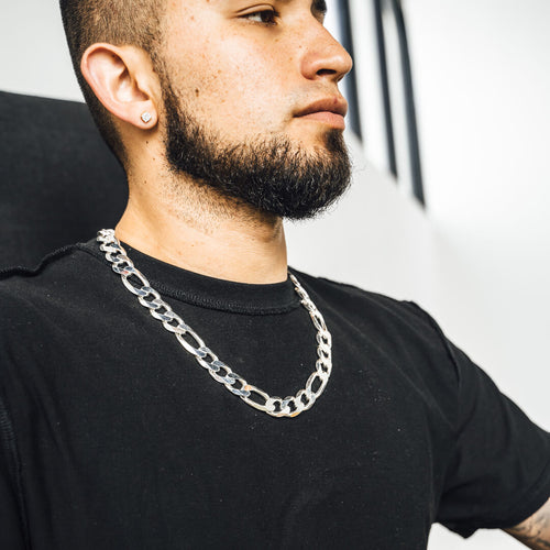 Solid 925 Sterling Silver Figaro Chain Lirys Jewelry – Liry's