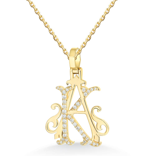 Daniels Personalizable Initial Pendant