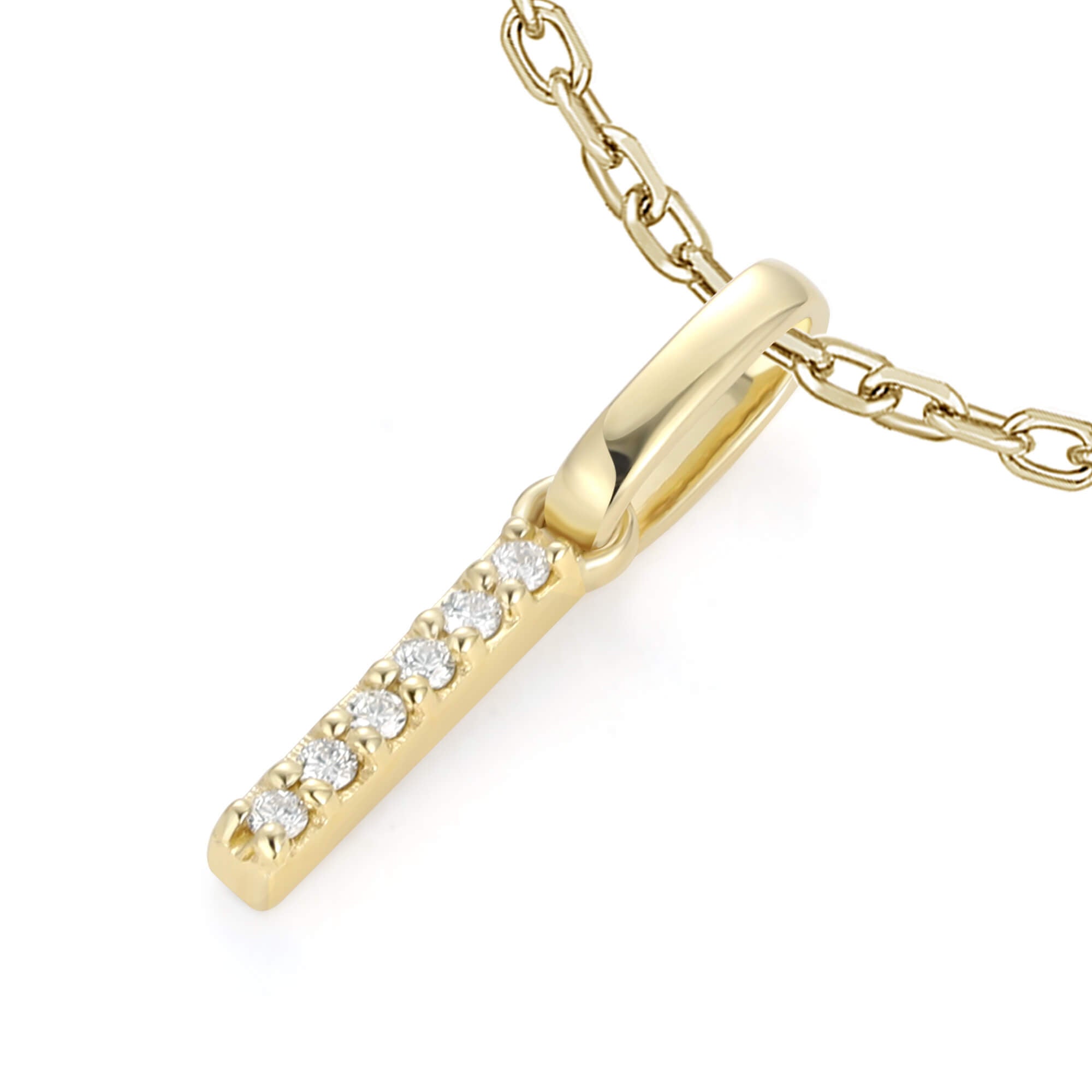 Diamond Initial Charms | CZ & Diamond | Liry's Jewelry