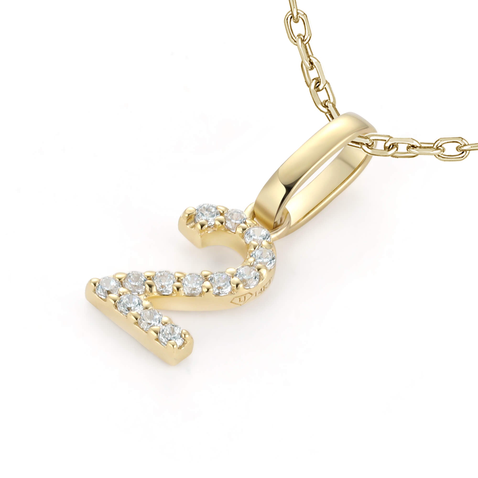 Diamond Number Charms Womens Gold Jewelry Liry s Jewelry