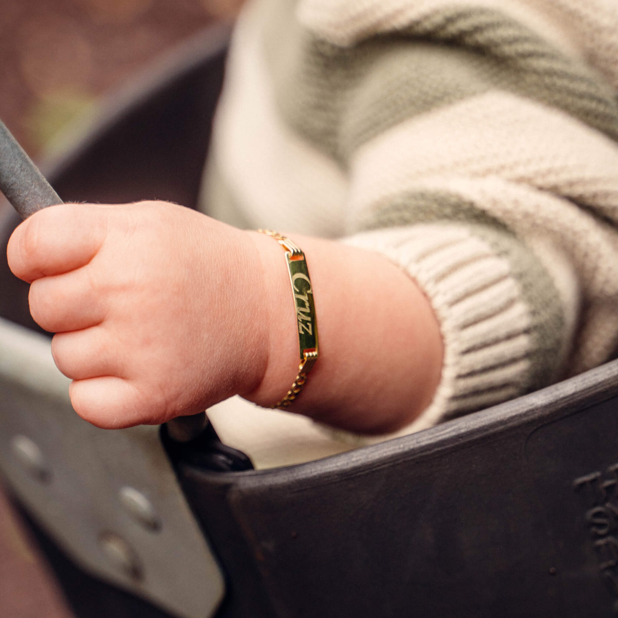 ID Bracelet, Baby Bracelet, Personalize Baby Bracelet, Gold Bracelet, Gold  Baby Bracelet , Baby Jewelry, Baby Name Bracelet - Etsy | Baby bracelet gold,  Gold bracelet for girl, Kids gold jewelry