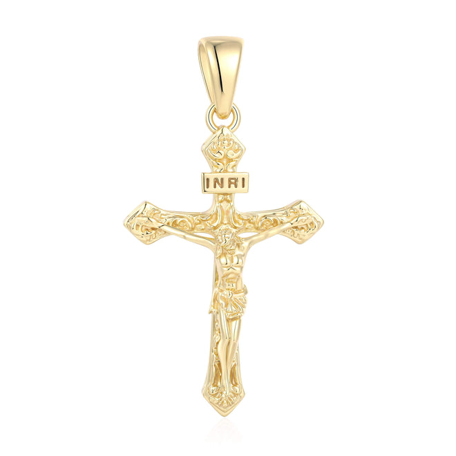 Floral Crucifix
