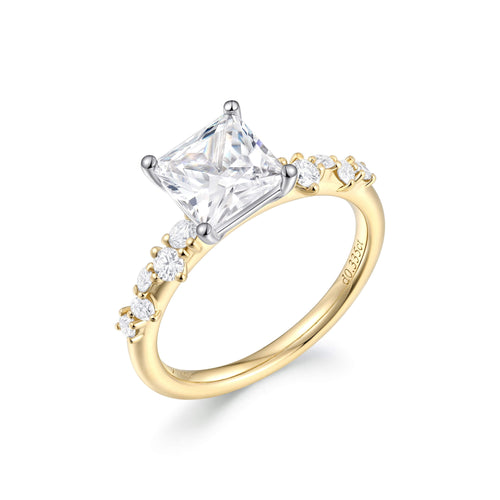 Eternal Pave Solitaire Ring