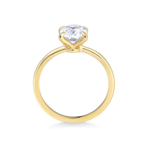2mm Solitaire Engagement Ring