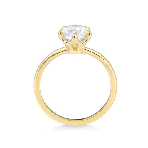 2mm Solitaire Engagement Ring