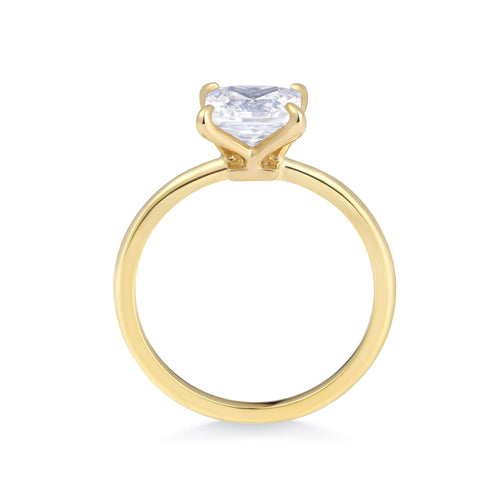 2mm Solitaire Engagement Ring