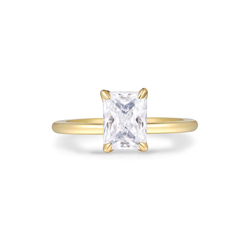 2mm Solitaire Engagement Ring
