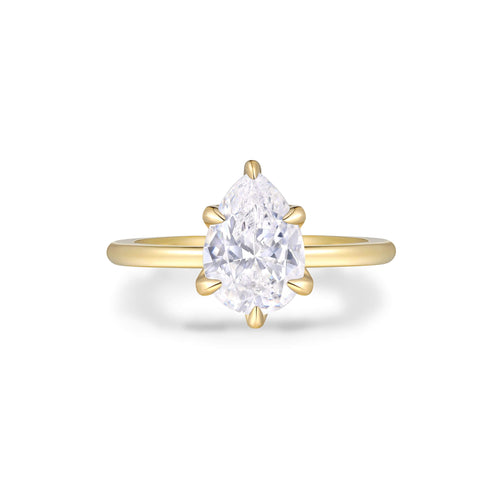 2mm Solitaire Engagement Ring