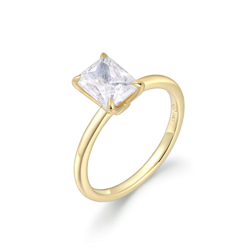 2mm Solitaire Engagement Ring