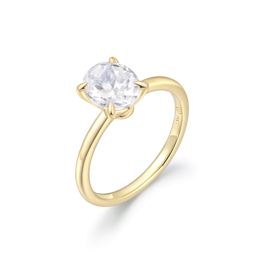 2mm Solitaire Engagement Ring