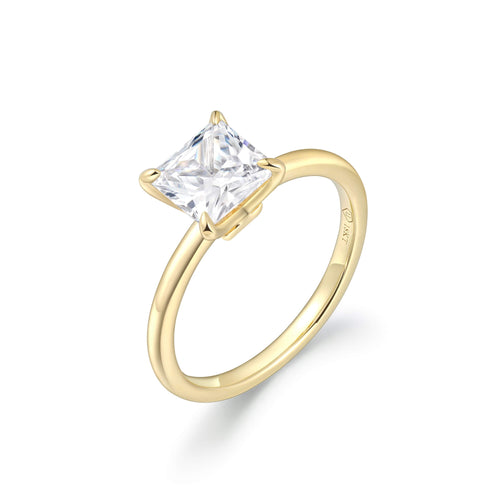2mm Solitaire Engagement Ring