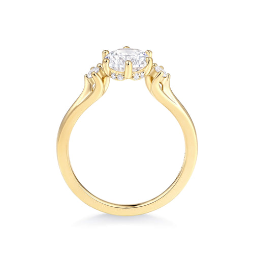 Three Stone Engagement Ring